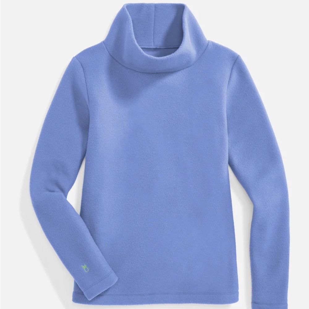 Dudley Stephens Greenpoint Turtleneck in Terry
Fleece in Nantucket Fog Sz L